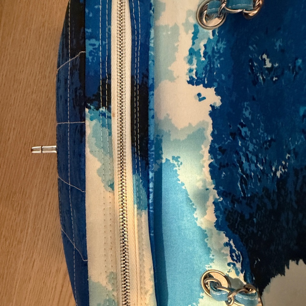 SOLD Chanel Vintage Surfline Flap Bag - Picture 11 of 15